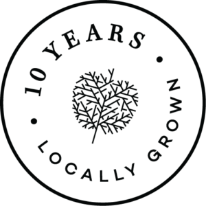 10 years locally grown