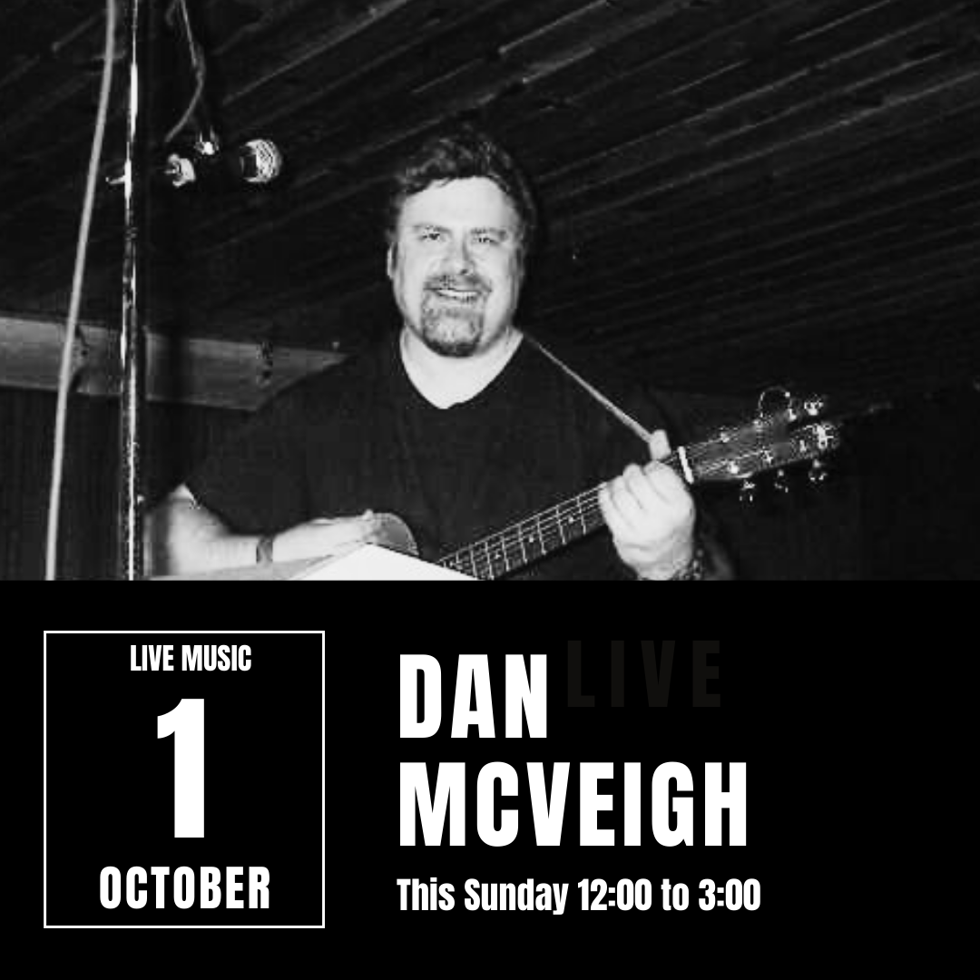 Live Music - Dan McVeigh - October 1