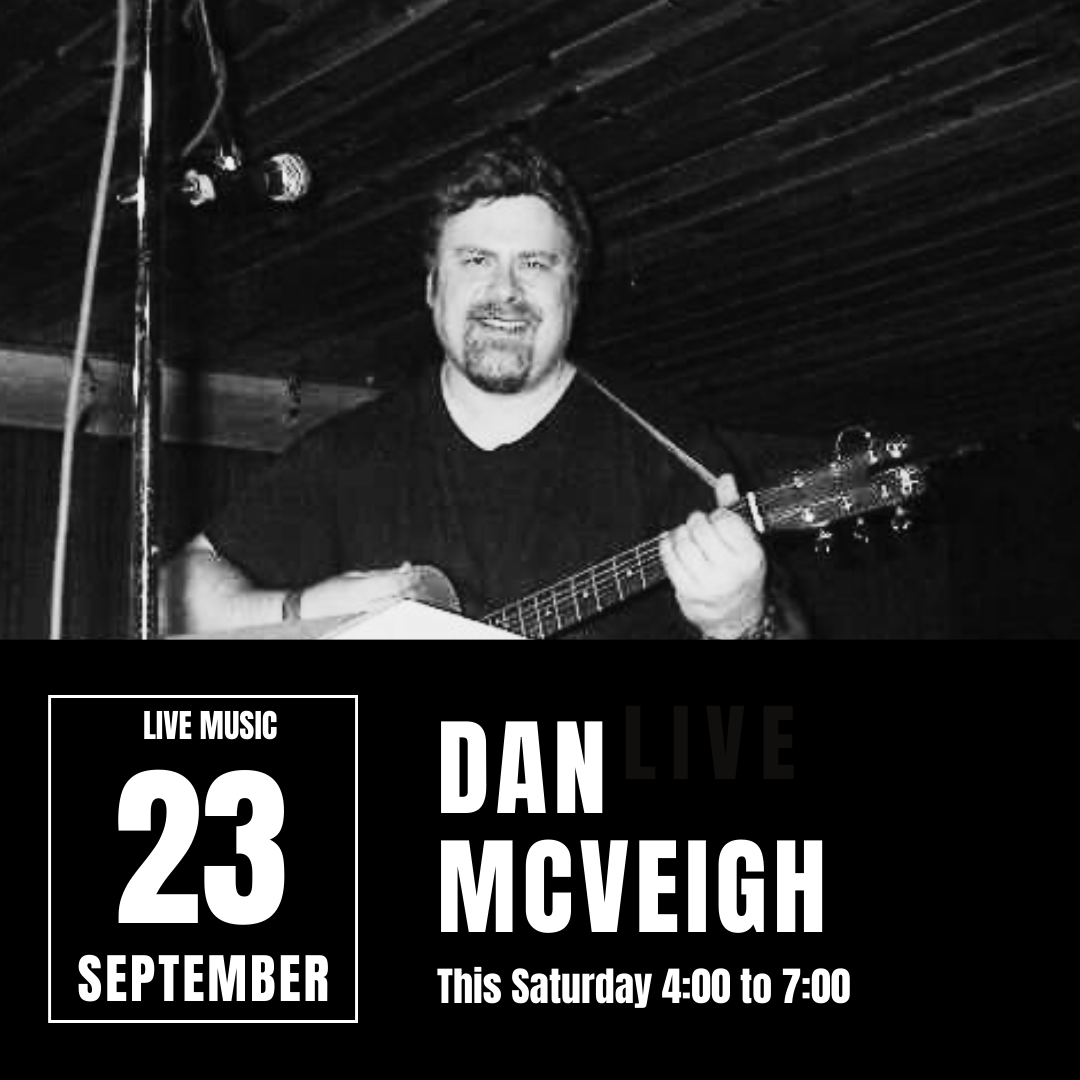 Dan McVeigh - live music series - September 23