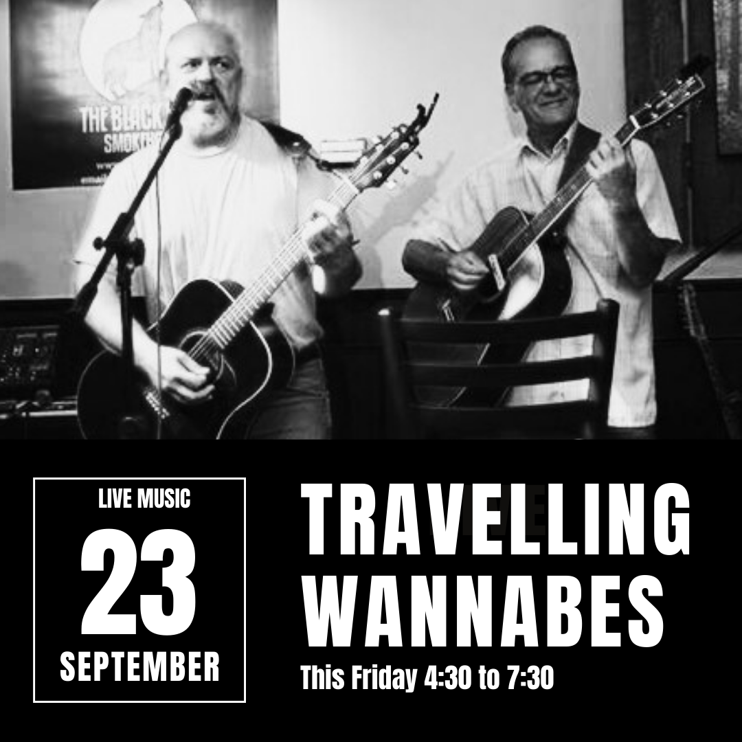 Live Music - Travelling Wannabes - September 29