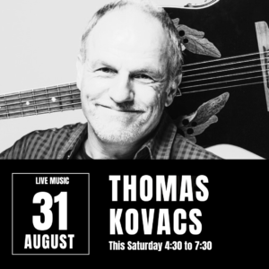 Thomas Kovac at Spirit Tree on August 31