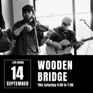 Wooden Bridge at Spirit Tree on September 14