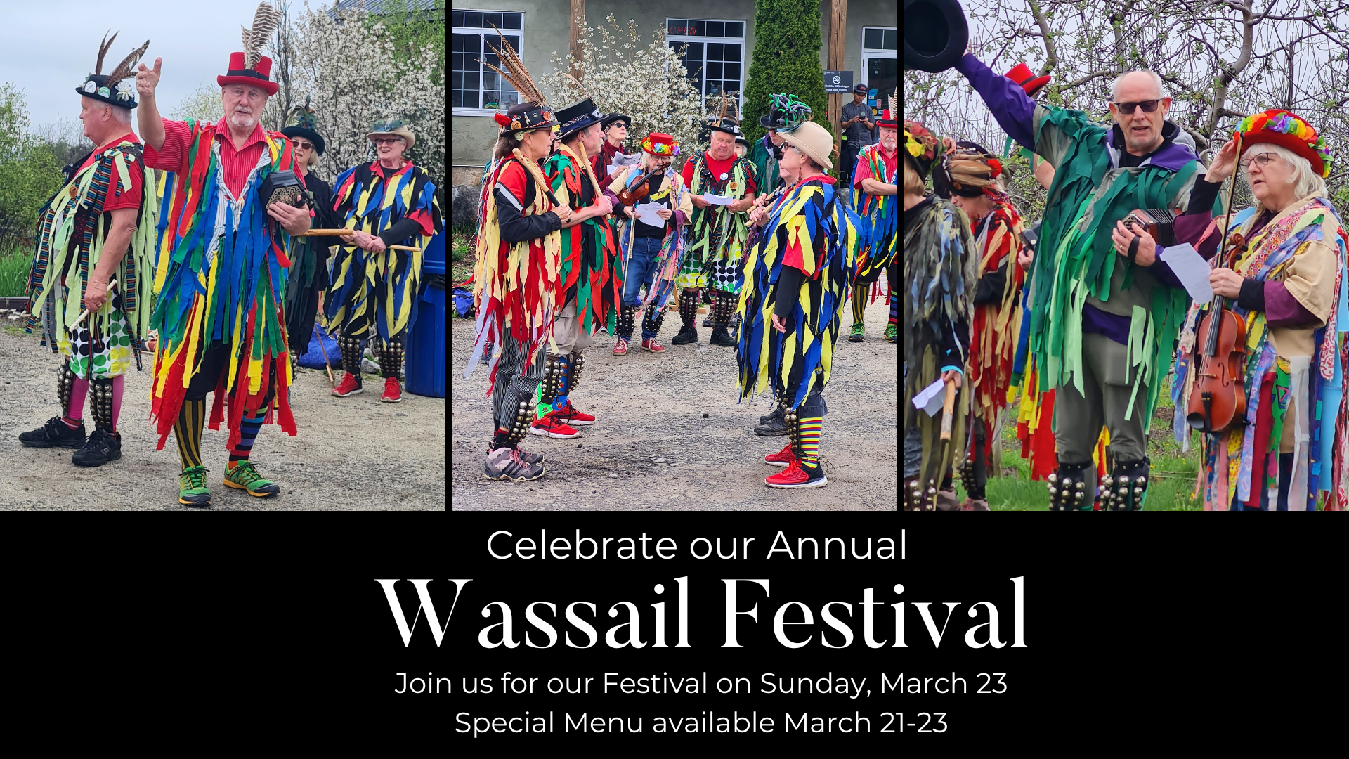 Wassailing Day banner