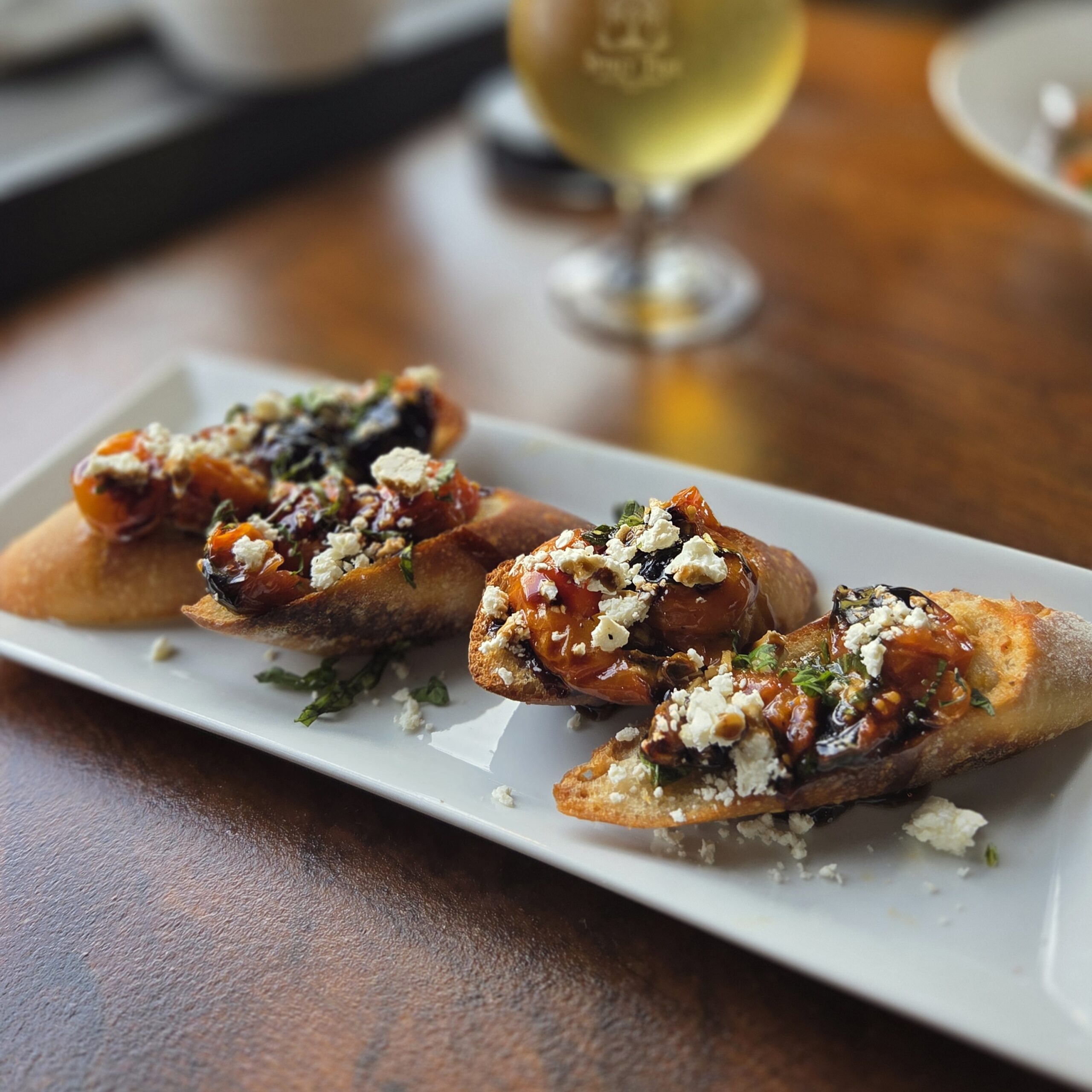 Blister Cherry Tomato Bruschetta