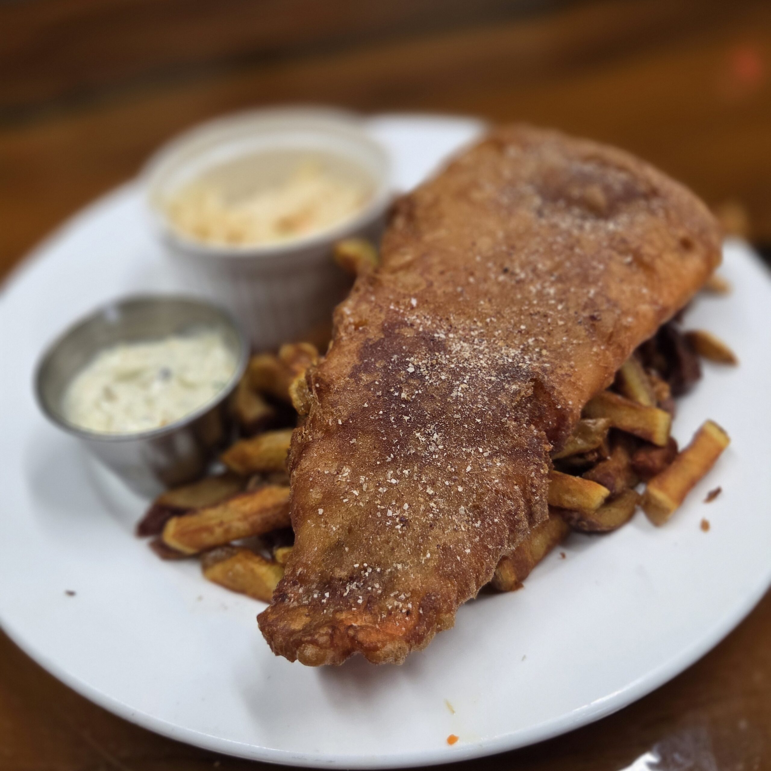 Trout Fish and Chips