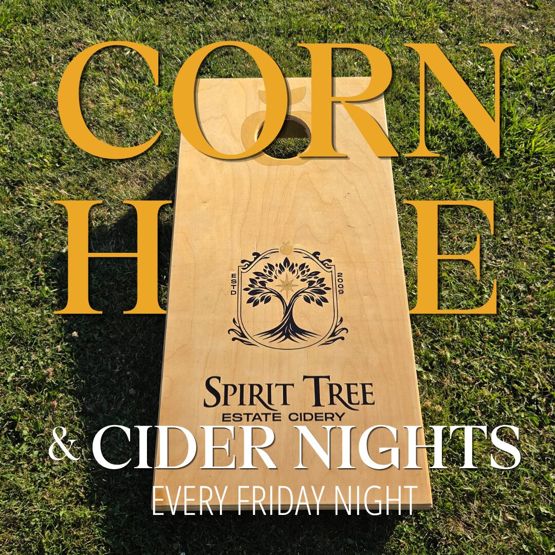 Corn Hole and Cider Nights